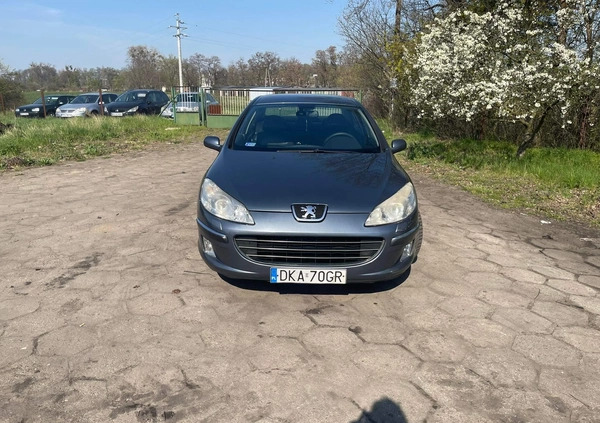 Peugeot 407 cena 10600 przebieg: 492400, rok produkcji 2008 z Góra małe 326